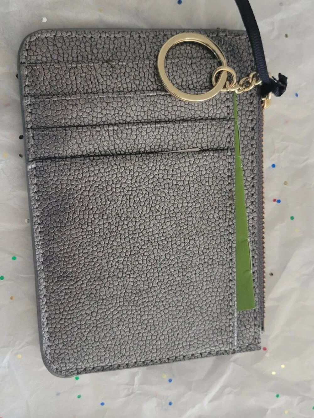 Kate Spade New York Laurel Way Glitter Bitsy Key Ring Wallet